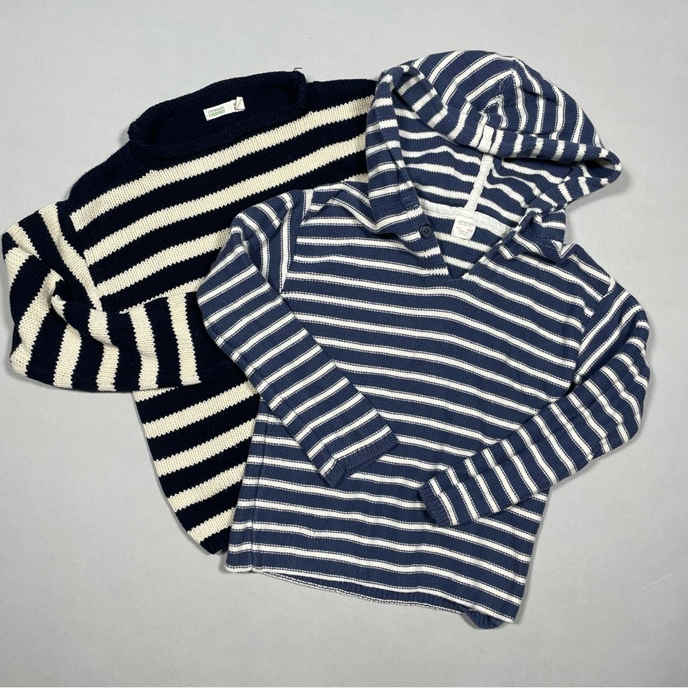 Pair of Boys Crewcuts size 4/5 sweaters